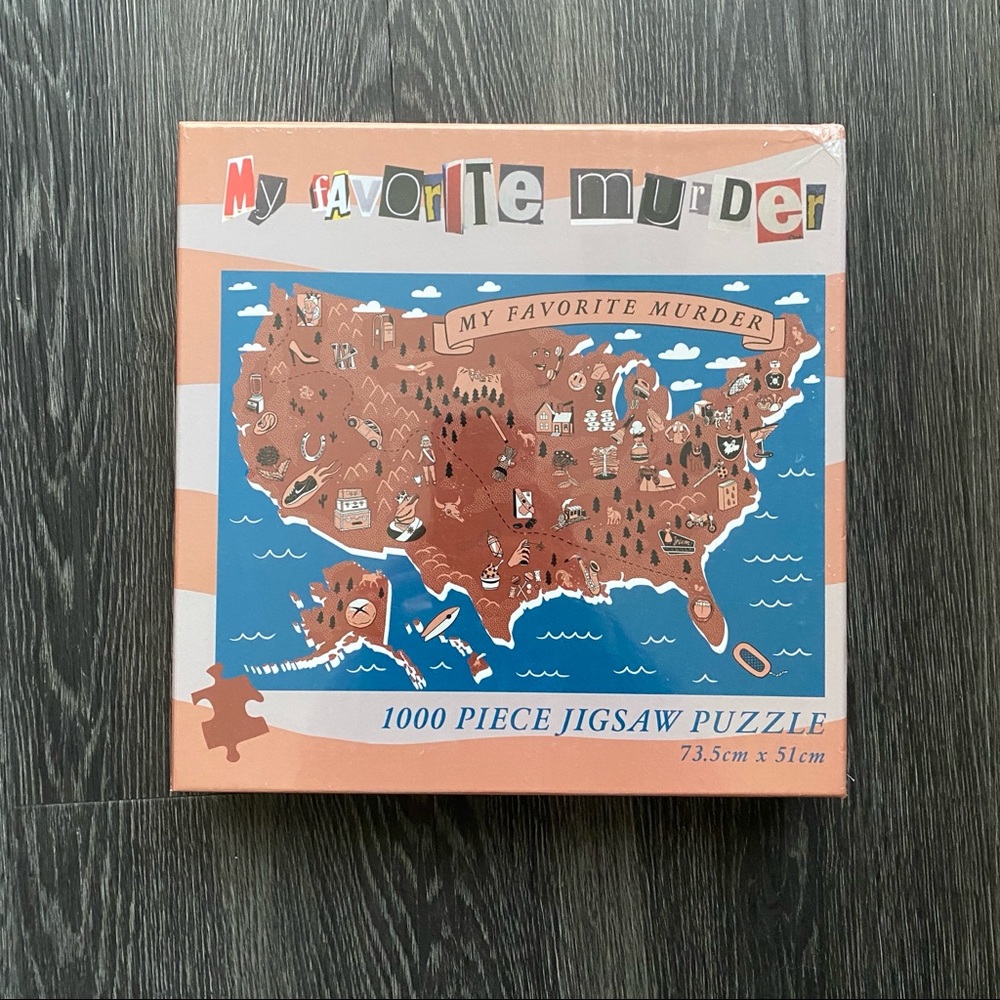 NEW My Favorite Murder 1000 piece puzzle